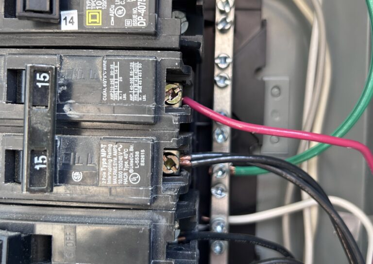 What A Double Tapped Circuit Breaker Really Means in your Ventura County Home Inspection Report